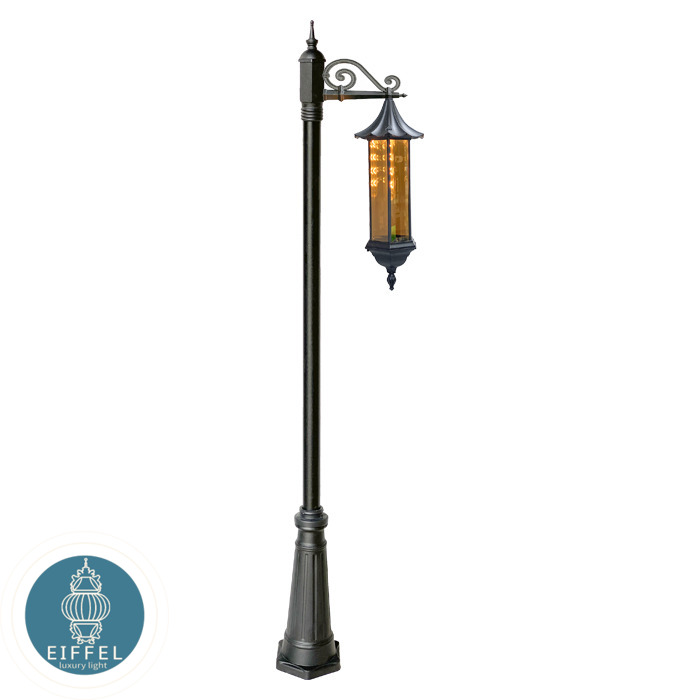 چراغ پارکی ایستاده  لاکچری سری دو بزرگ یکطرفه مدل E2611D-L